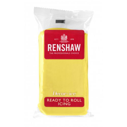 Renshaw - Professional Sugar Paste - Pastel Yellow 250g