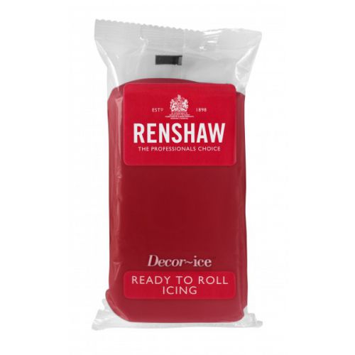 Renshaw - Professional Sugar Paste - Ruby red - 250g 