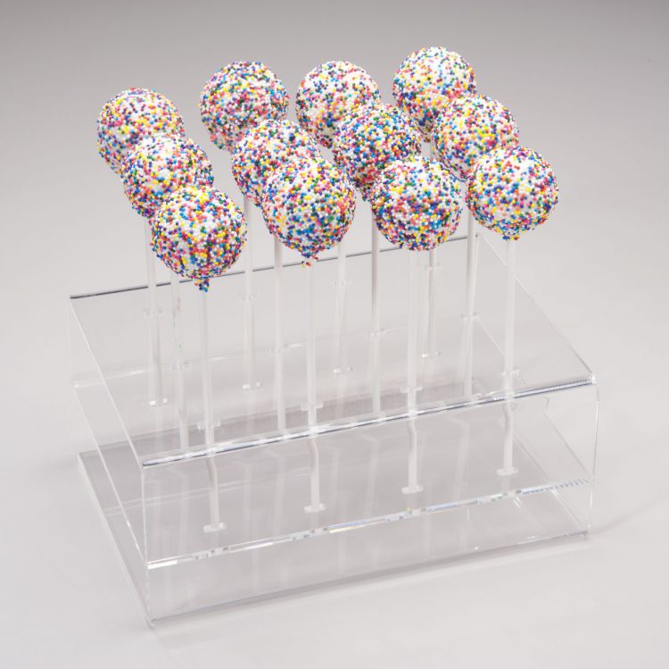 Acrylic Cake Pop Stand Clear (Holds 12 Cake Pops) Sugar N Spice Cakes