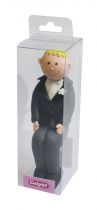 Claydough - Blonde Haired Seated Groom - Acetate Box